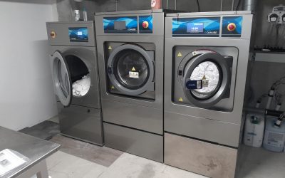 Réorganisation blanchisserie interne et installation nouvelle machine à laver